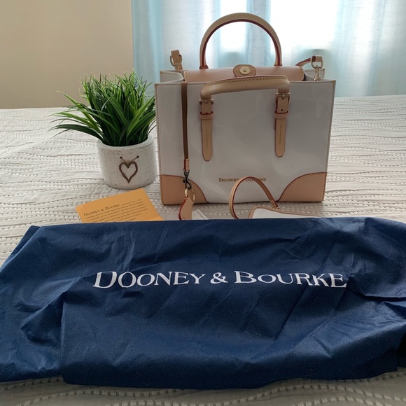 Dooney and Bourke patent Janine satchel handbag - Picture 8 of 8